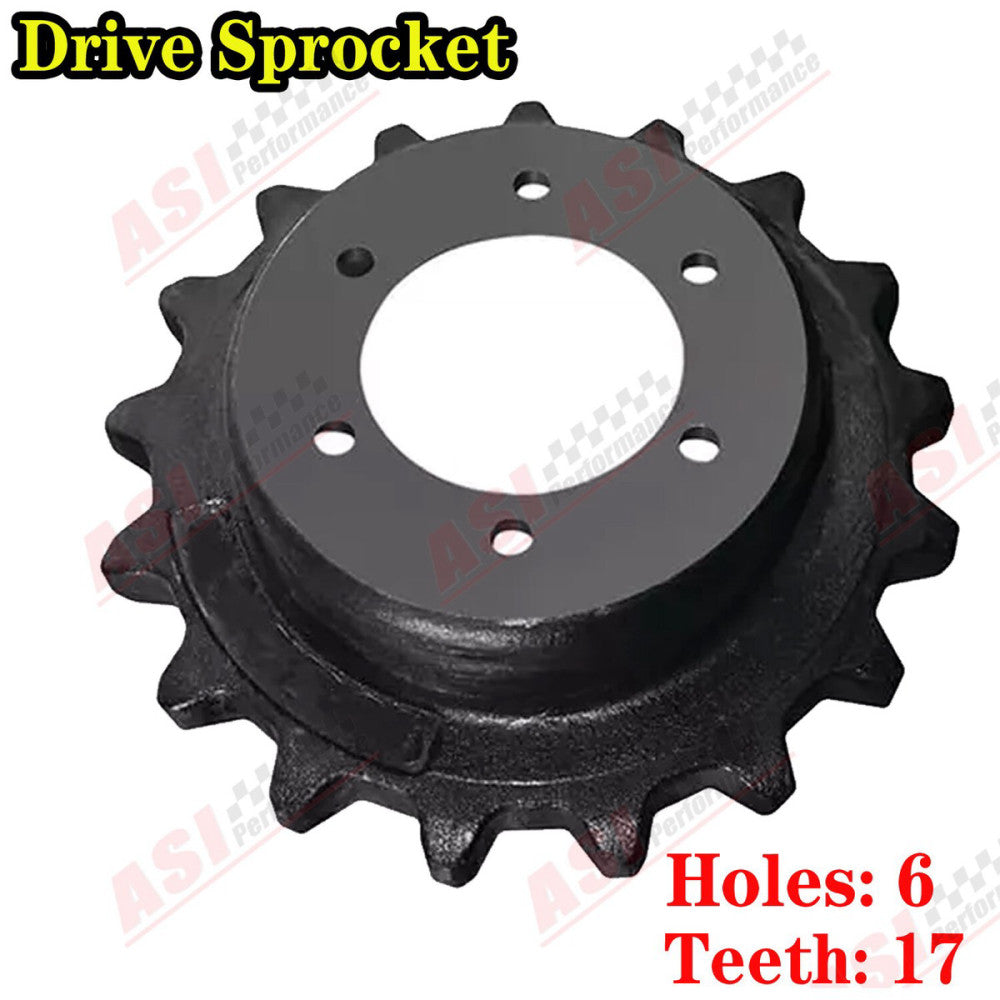 Drive Sprocket 6 Bolt Holes 17 Teeth fit JCB 180T ,190T 1110T 33120150