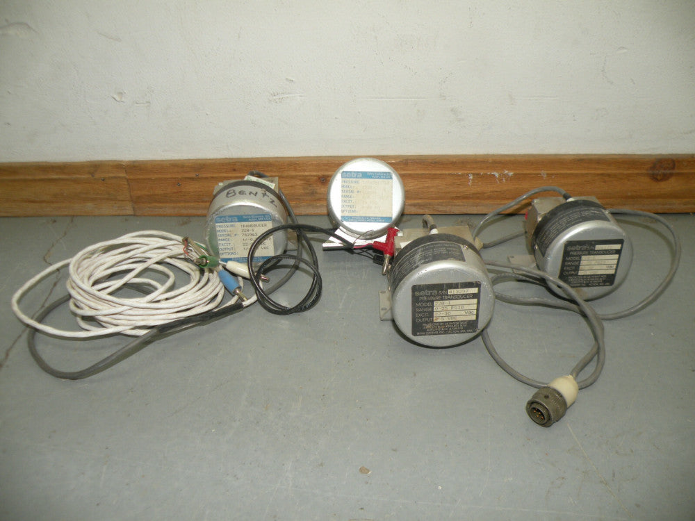 (4) Used Setra Pressure Transducers 228-1 & C239