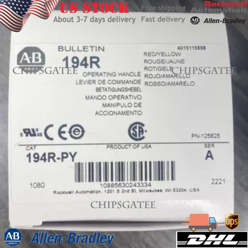 New Allen Bradley 194R-PY Operating Disconnect Handle 194RPY US Free Tax