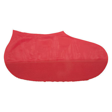 Tingley 6332 Disposable Shoe Cover, Natural Rubber Latex, Red, ,9