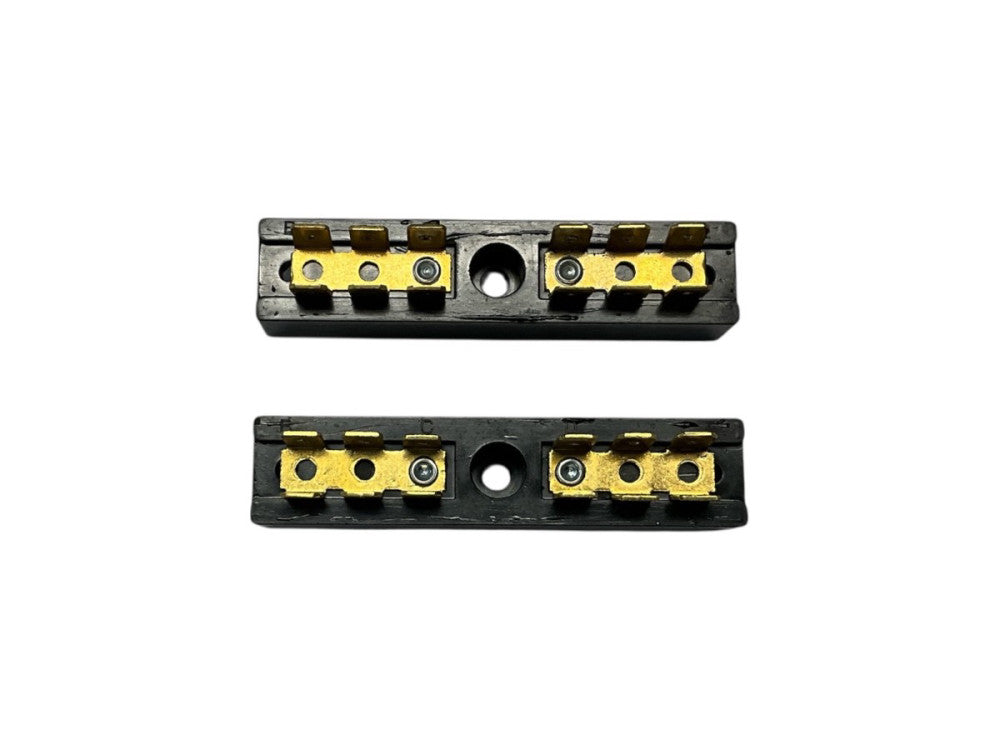 LOT OF 2 ELEC-TRON ESB1B GRINDMASTER CECILWARE BLOCK TERMINAL, 13