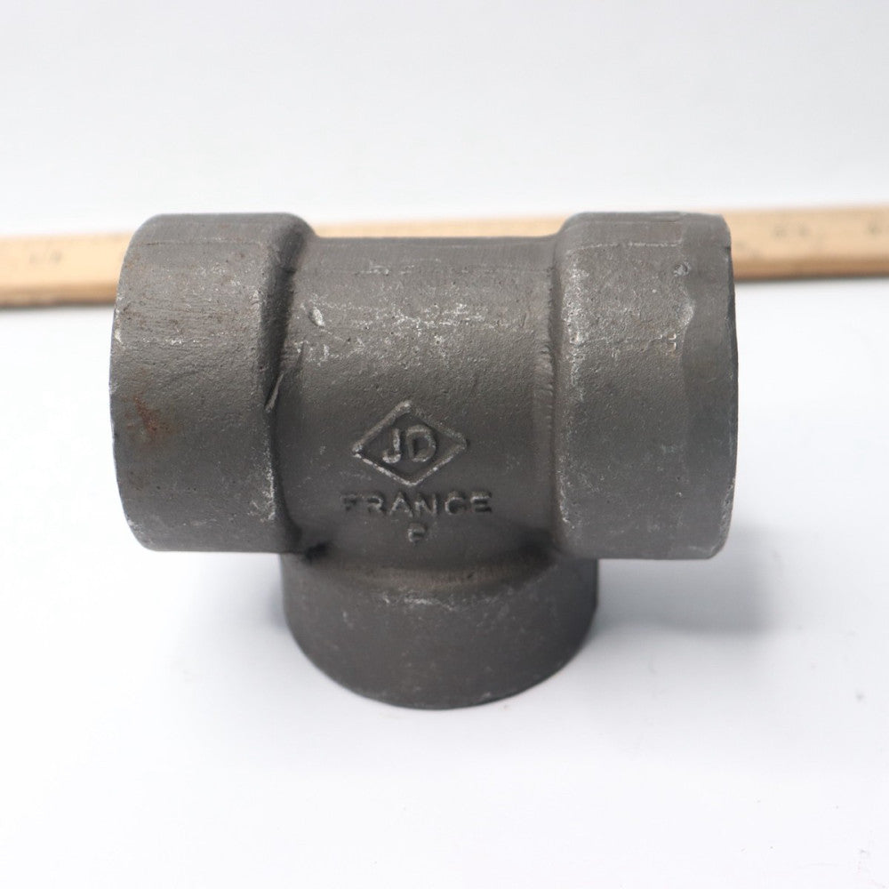 Tee Class 150 Black Malleable Iron 1"