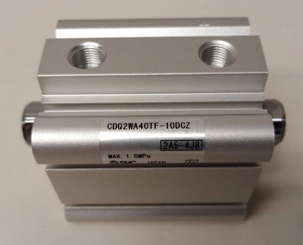 SMC CDQ2WA40TF-10DCZ Compact Cylinder Double Acting Double Rod 40mm Bore