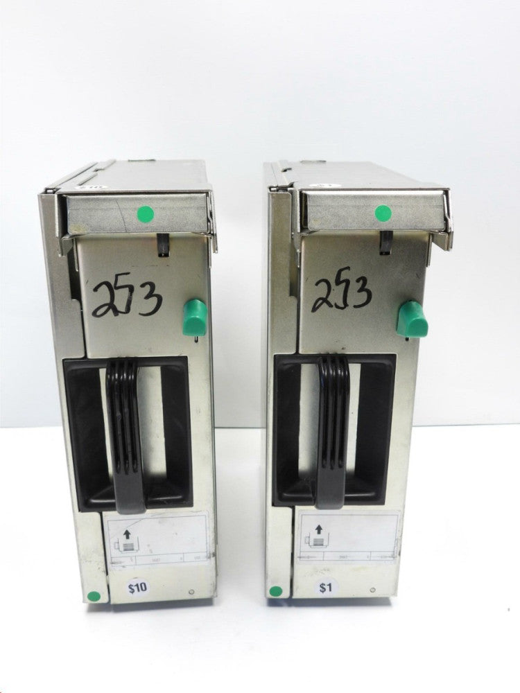 Lot of 2 DeLaRue FC 402 0016534-02 ATM Cash Dispenser Cassette Tray