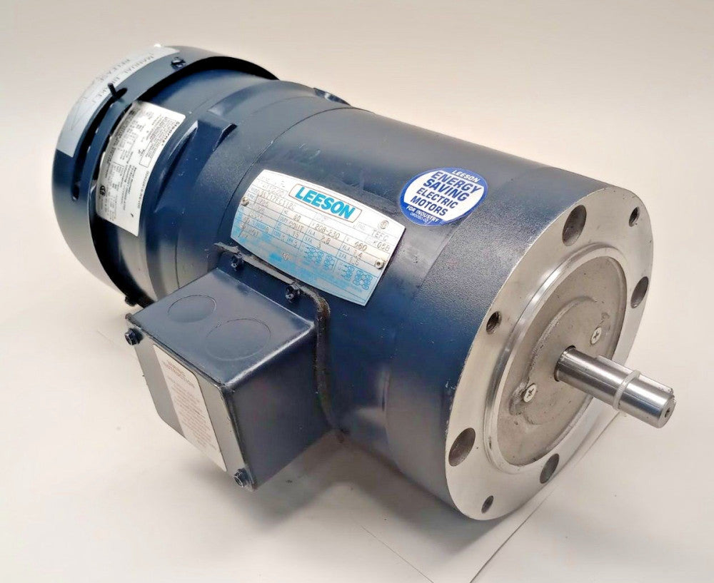 Leeson 114160.00 Used Electric Motor C6T17FC112C 3/4hp 1725 Stearns 1056021Z0BQF