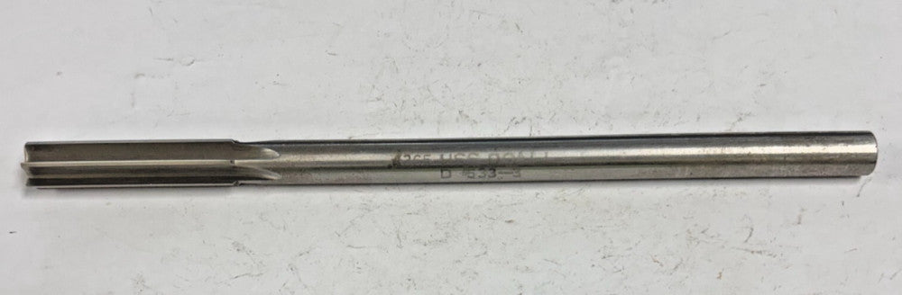 DOALL D#5..-3 HSS CHUCKING REAMER .4365" DIA. 7" OAL 6 FLUTE RH HIGH SPEED STEEL