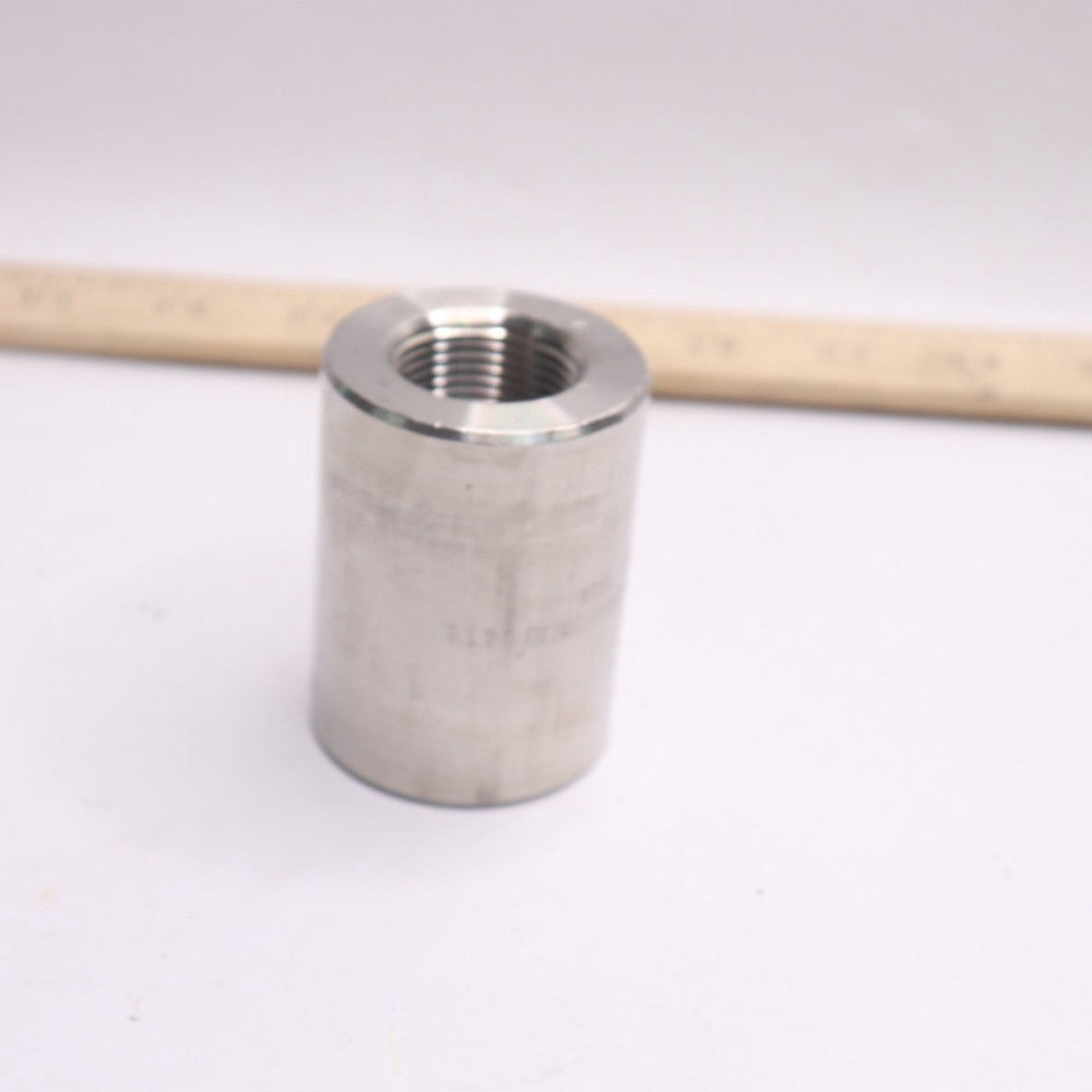 Reducing Coupling 316 Stainless Steel 1 x 3/4" 2UA29