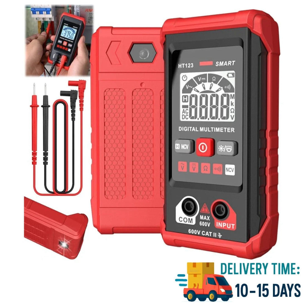 HABOTEST HT123 Digital Multimeter Smart Voltmeter Ohmmeter AC DC Meter Tester US