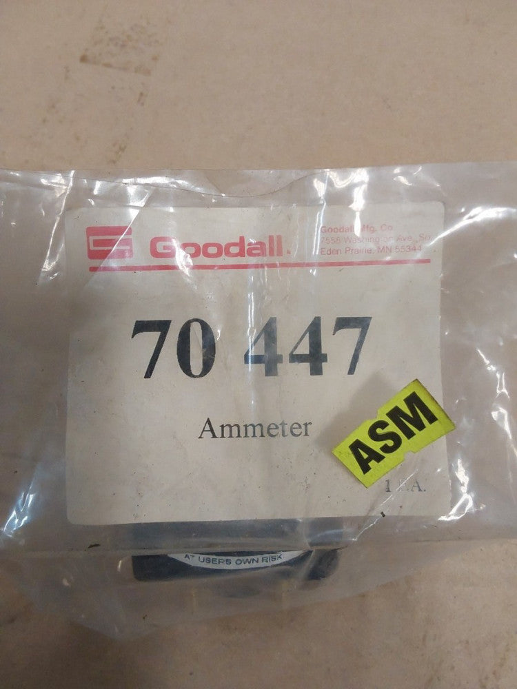 GOODALL 70 447 Ammeter.  +300/-300 AMPERES