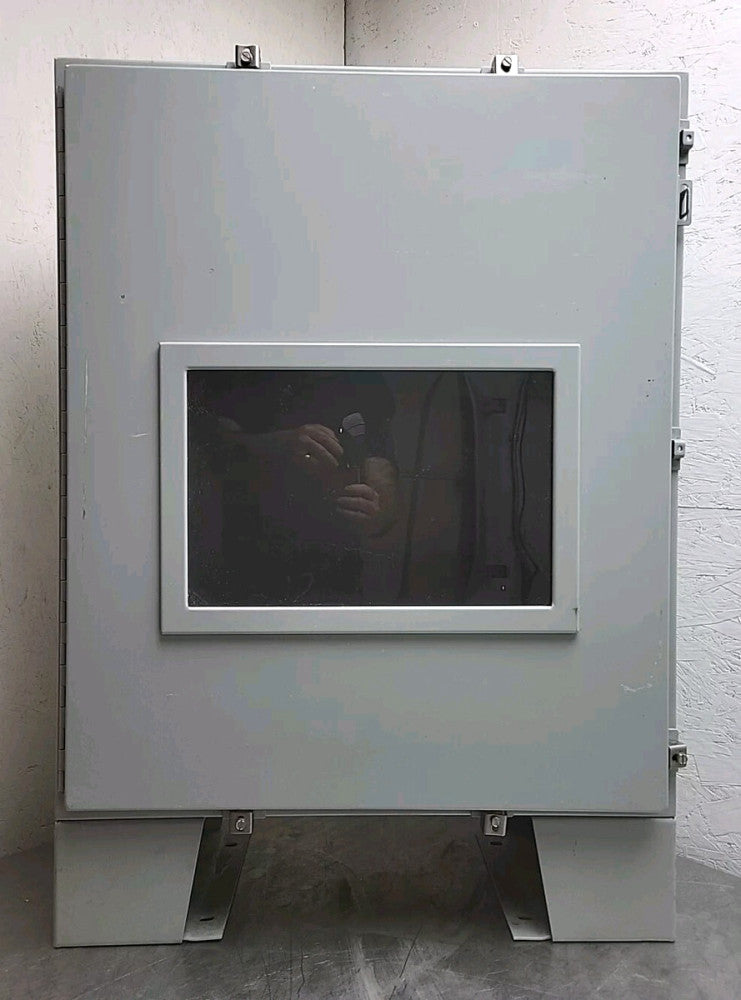 Hoffman 36" x 30" x 12" Nema Type 4 Continuous Hinge Enclosure A36H30DLP Used