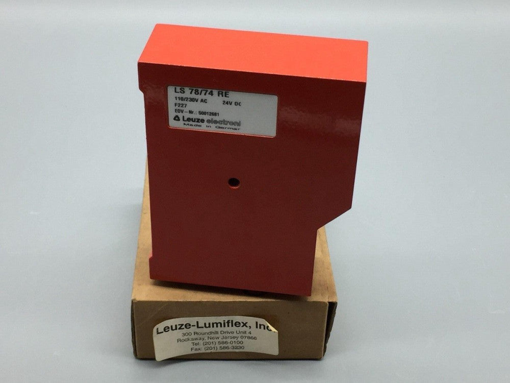 Leuze 50012681 LS 78/74 RE Photoelectric Sensor 24VDC 