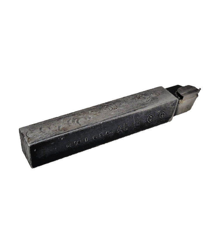 UNBRANDED BRAZED TOOLBIT C6 GRADE AL-8 OAD: 1/2" X 1/2" X 3-3/8" US PAT. 081491