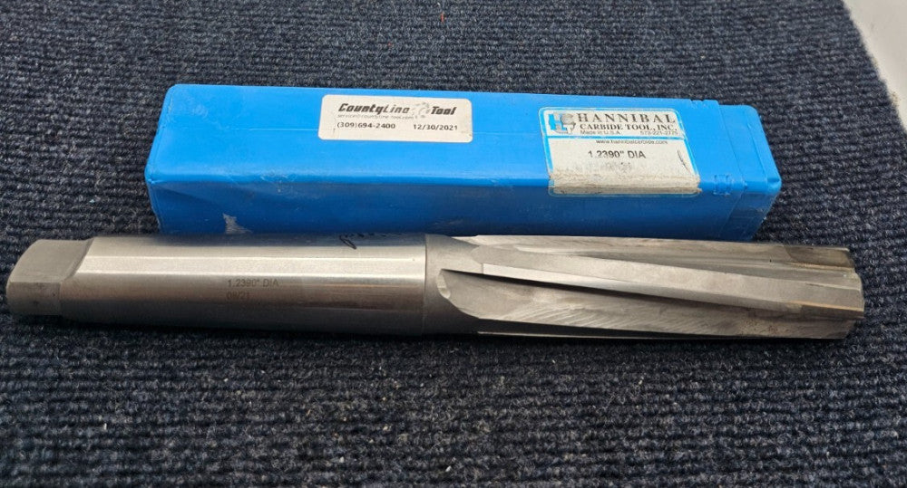 Hannibal Carbide Tool 1.2390" Carbide Tipped Reamer