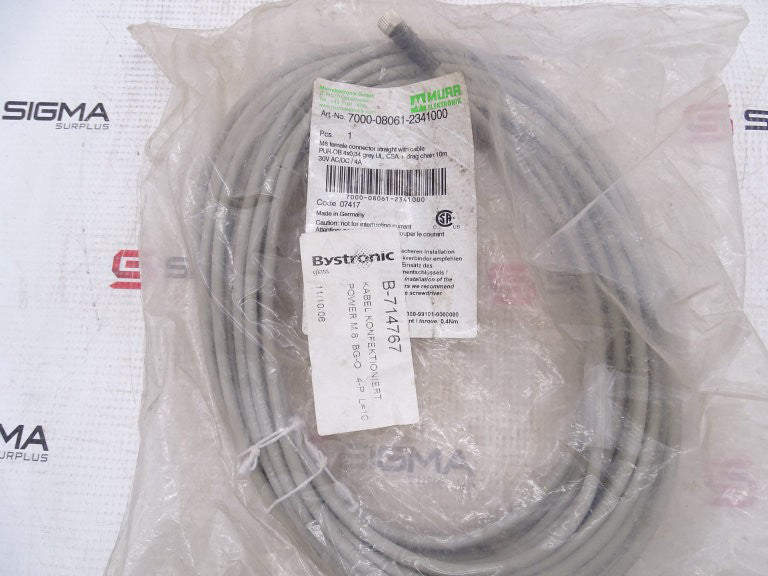 MURR ELEKTRONIK 7000-08061-2341000 CABLE