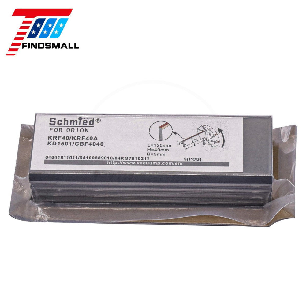 5Pcs Carbon Vanes 04041811011 04100889010 04KG7810211 for ORION Pump KRF40/40A