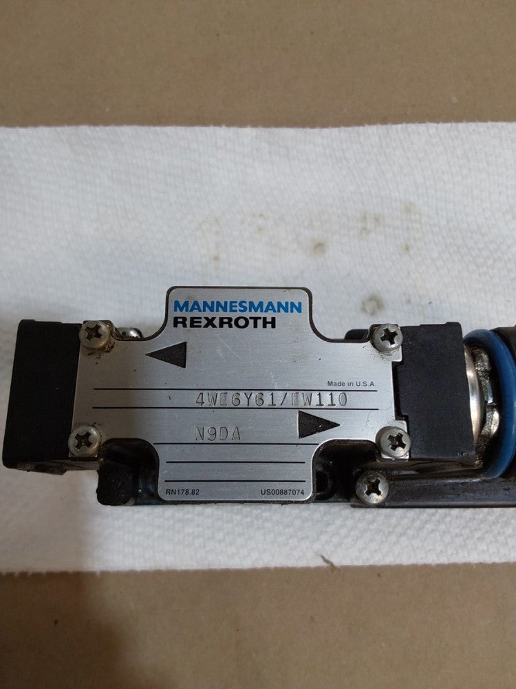 REXROTH VALVE 4WE6Y61/EW110. N9DA