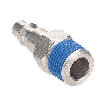 Speedaire 30E549 Coupler Plug,(M)Npt,1/4,304 Ss