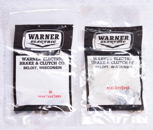 2 Count Warner Electric Terminal Accessory Kits 5103-101-002