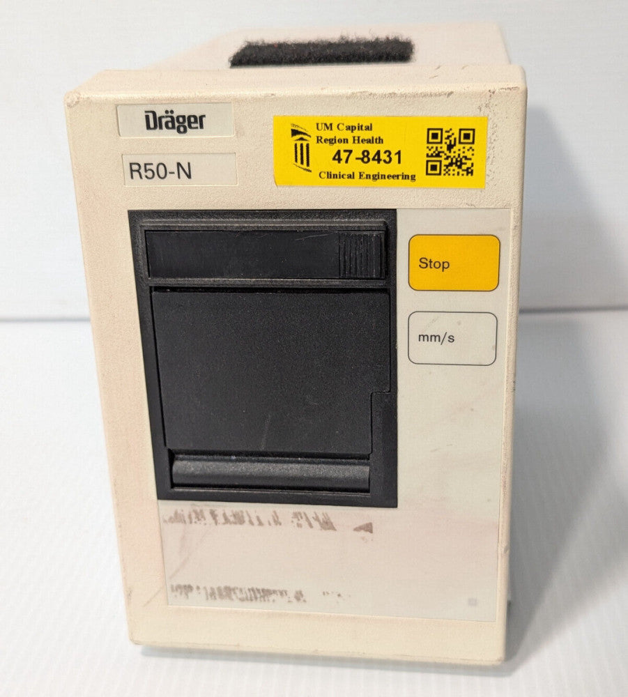 Drager R50N Patient Monitor Printer Recorder, ref# 5740068