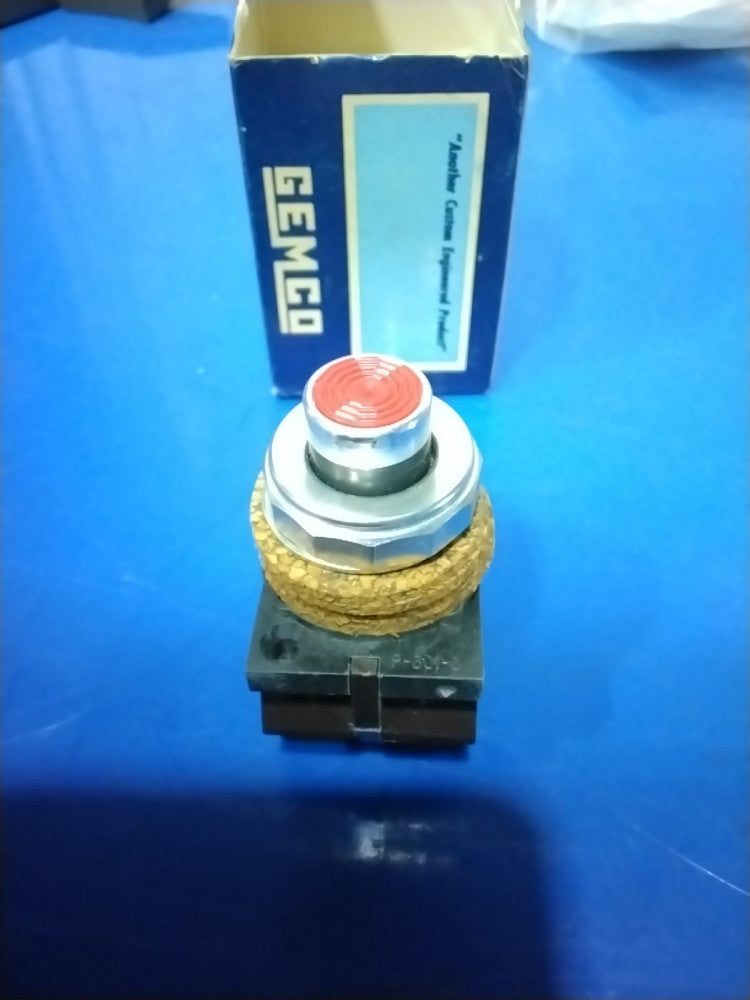 GEMCO 404P1311PP3 Red Pushbutton