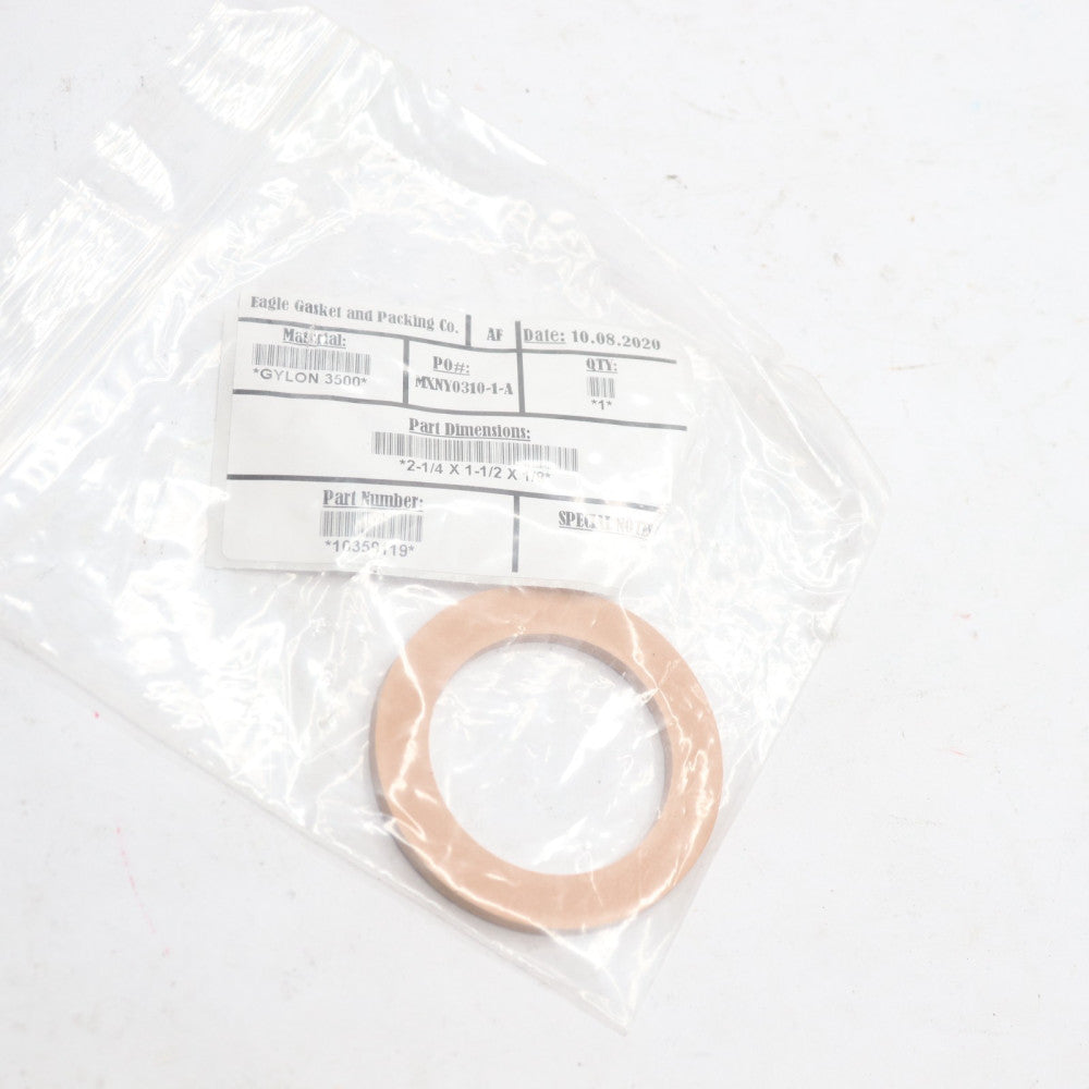 Eagle Gasket and Packing Co. Ring Gasket Gylon MXNY0310-1-A 3500 