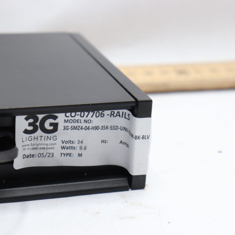 3G 4 Llight Surface Mount Zoie 9.6W 3G-SMZ4-04-H90-35K-55D-UNV-RDIM-BK-BLV