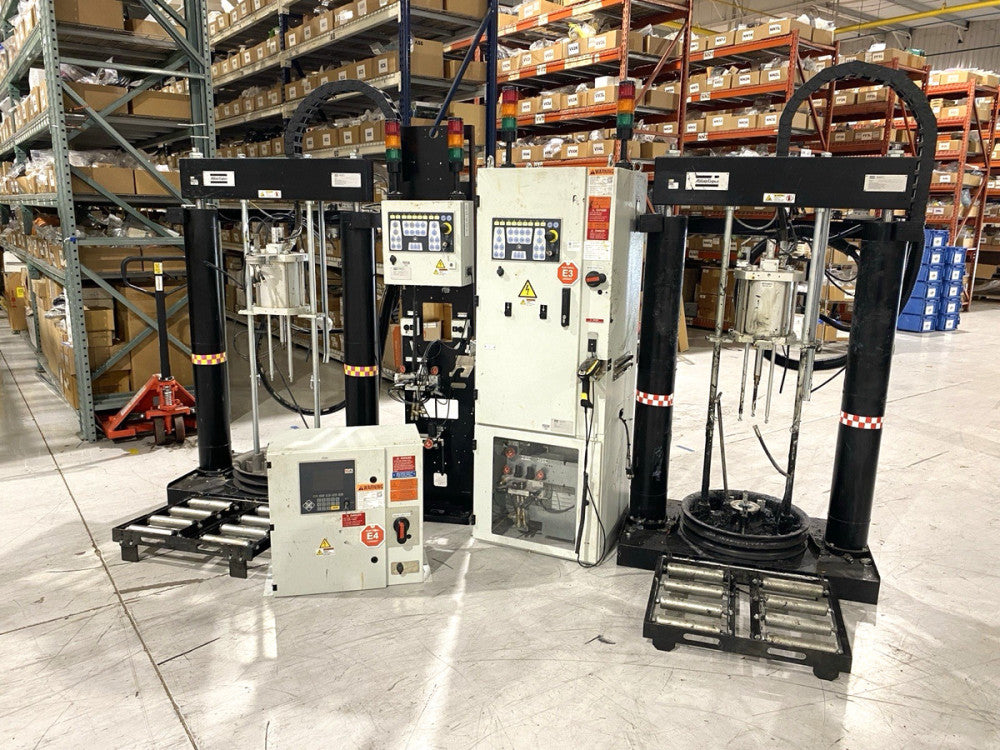 Atlas Copco SCA Adhesive Drum Dispensing System, Pumps and Controls