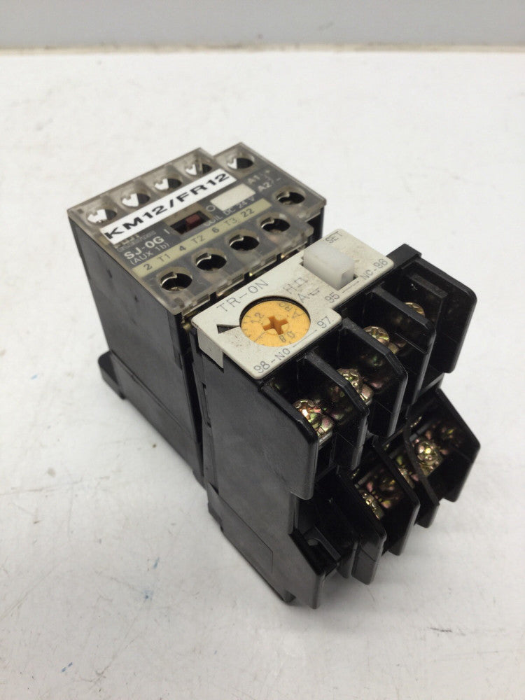 FUJI SJ-0G 3 Pole Contactor Motor Starter W/ TR-0N Overload