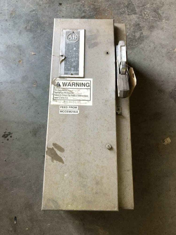 Allen-Bradley 500L-A0093 Series B Outdoor Fusible Combination Starter 30A