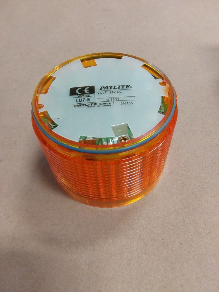 PATLITE LU7-E-Y LIGHT FIXTURE Amber