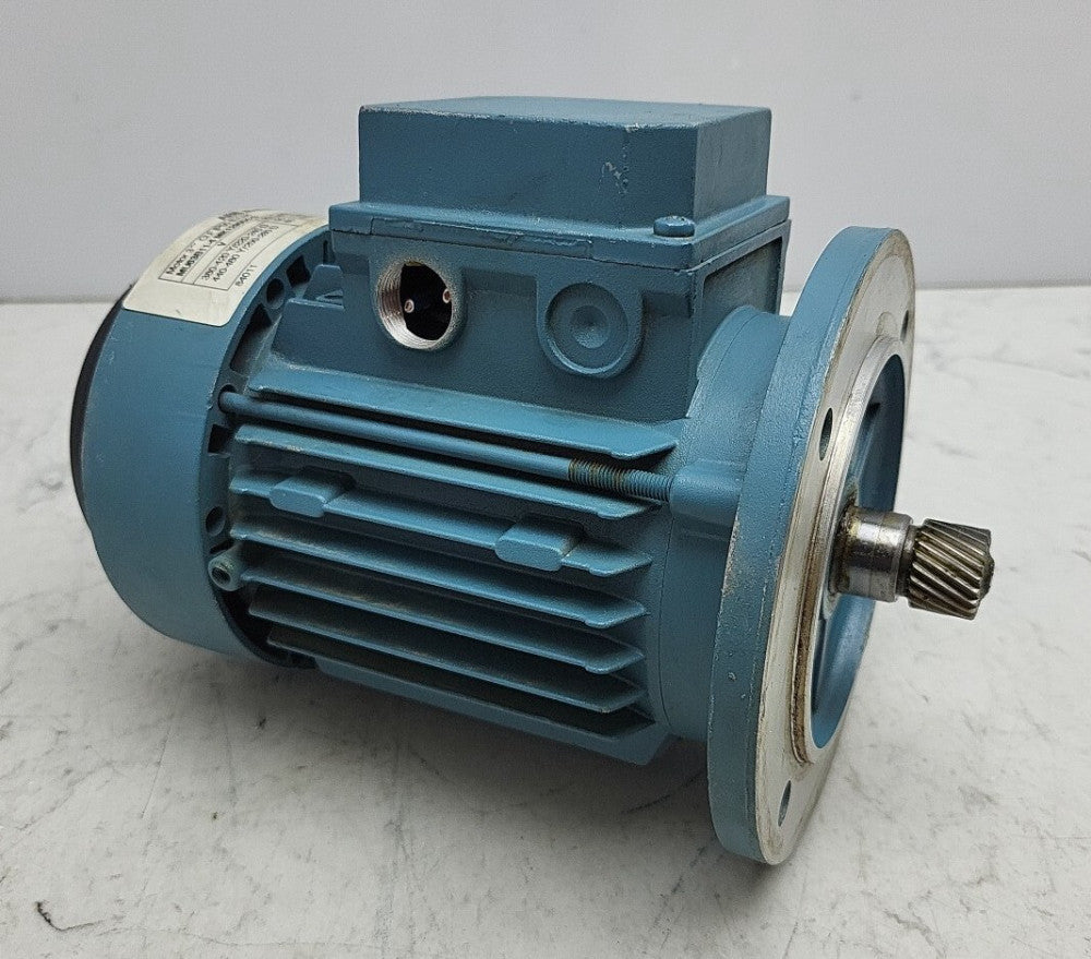 Abb Motors MU63B11-4 MK129054-S Electric Motor Kw 0,18 Cl.f IP55 IEC34