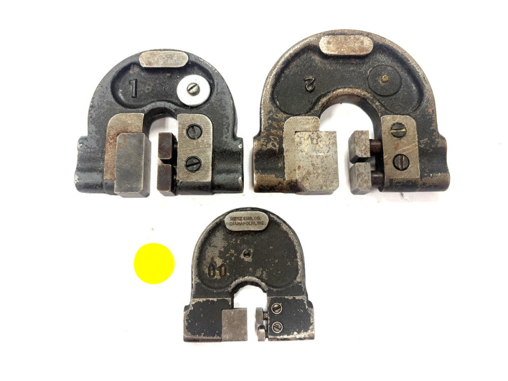 ASSORTED SIZE AND BRAND SNAP GAUGE MODELS: 00, 1, 2 LOT OF 3