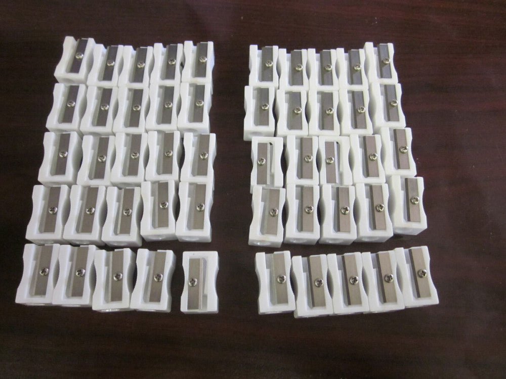(Case of 7,200) Single Hole Pencil Sharpeners BULK CASE - GREAT FOR SCHOOLS!! 