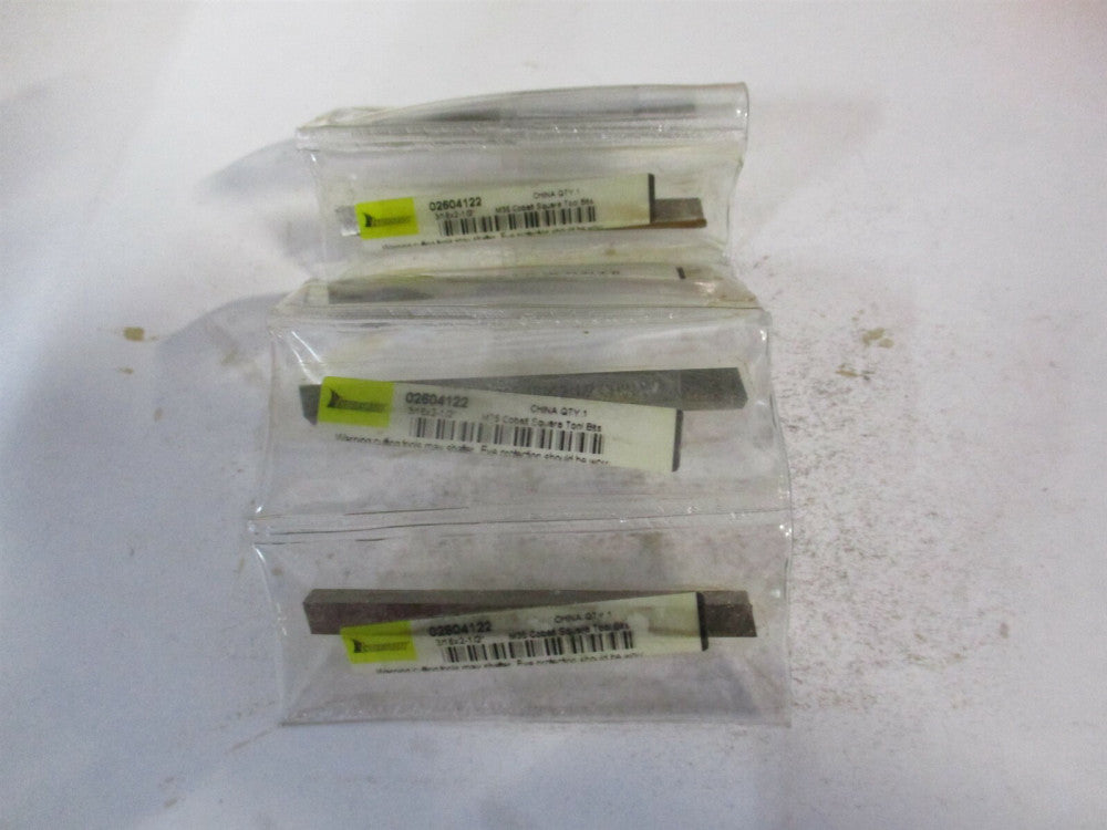 (460-0021) 3/16" x 2-1/2" OAL M35 Cobalt Square Tool Bit Blank - Qty 5