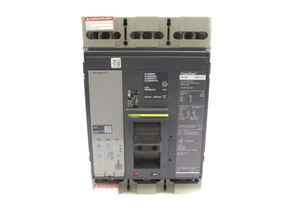 SQUARE D PGL36040U33A SER. 1 600V 400A NSNP