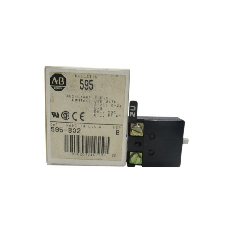 ALLEN BRADLEY 595-B02 SER. B (GY/BL) NSMP