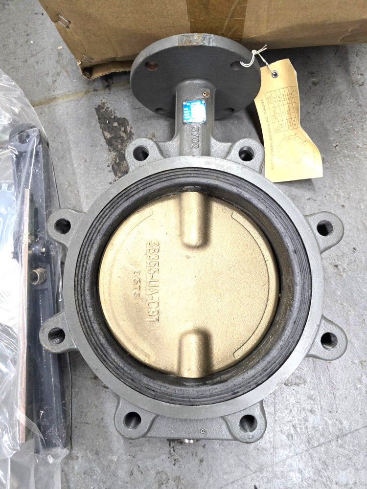 Milwaukee Valve CL223E Ductile Iron Lug Butterfly Valve Lug 8" AL-BRZ EPDM Seat