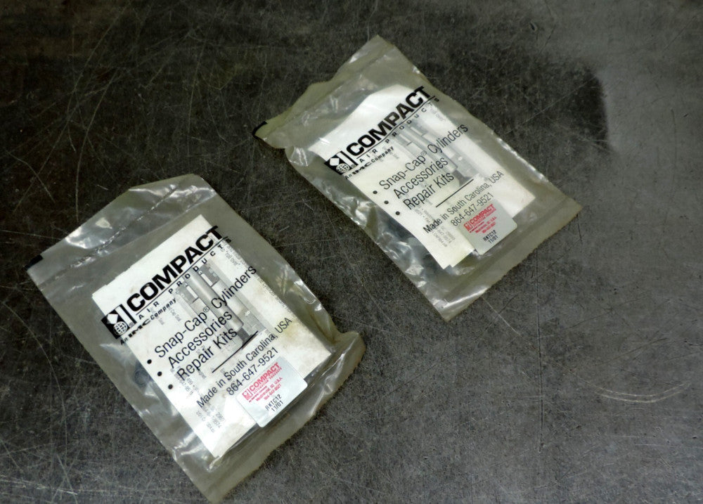 Compact Air Products RKTC12 Snap Cap Cylinder Repair Kit Lot of Two (2)