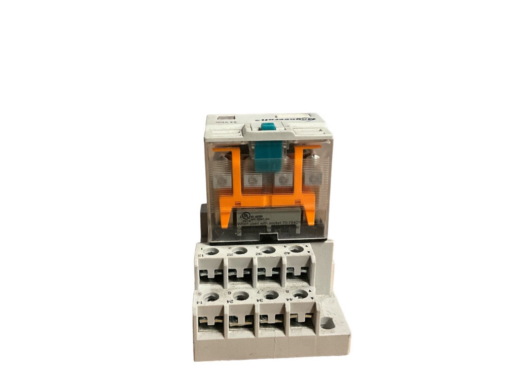 Magnecraft 784XDXM4L Relay With Base 70-784D14-1