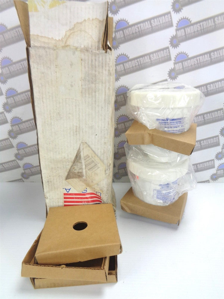 CASE of 2 - AEROSOLV Part # 28223 Colormetric Carbon Cartridges (NEW in BOX)