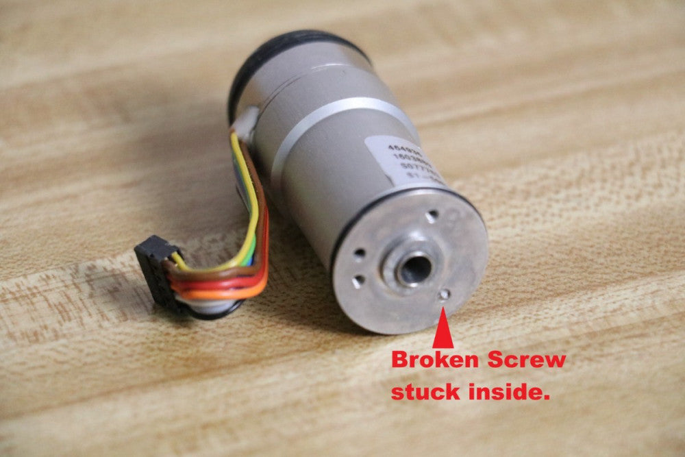 Sirona Cerec MCX  MCXL S1 Spindle Motor - WORKING / BROKEN SCREW STUCK