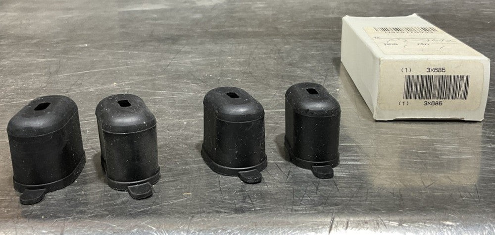 Pack of 4 Covers:  3x685 Capacitor Terminal Covers