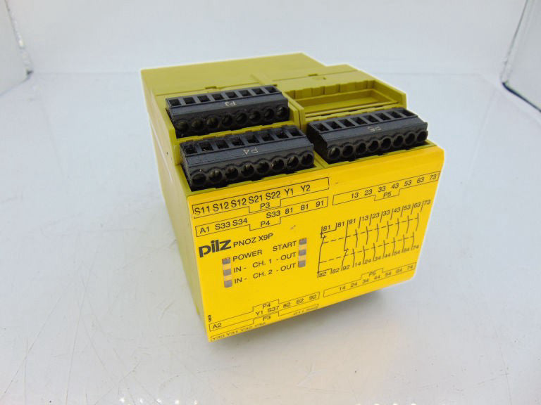 PILZ PNOZ-X9P-24VDC RELAY