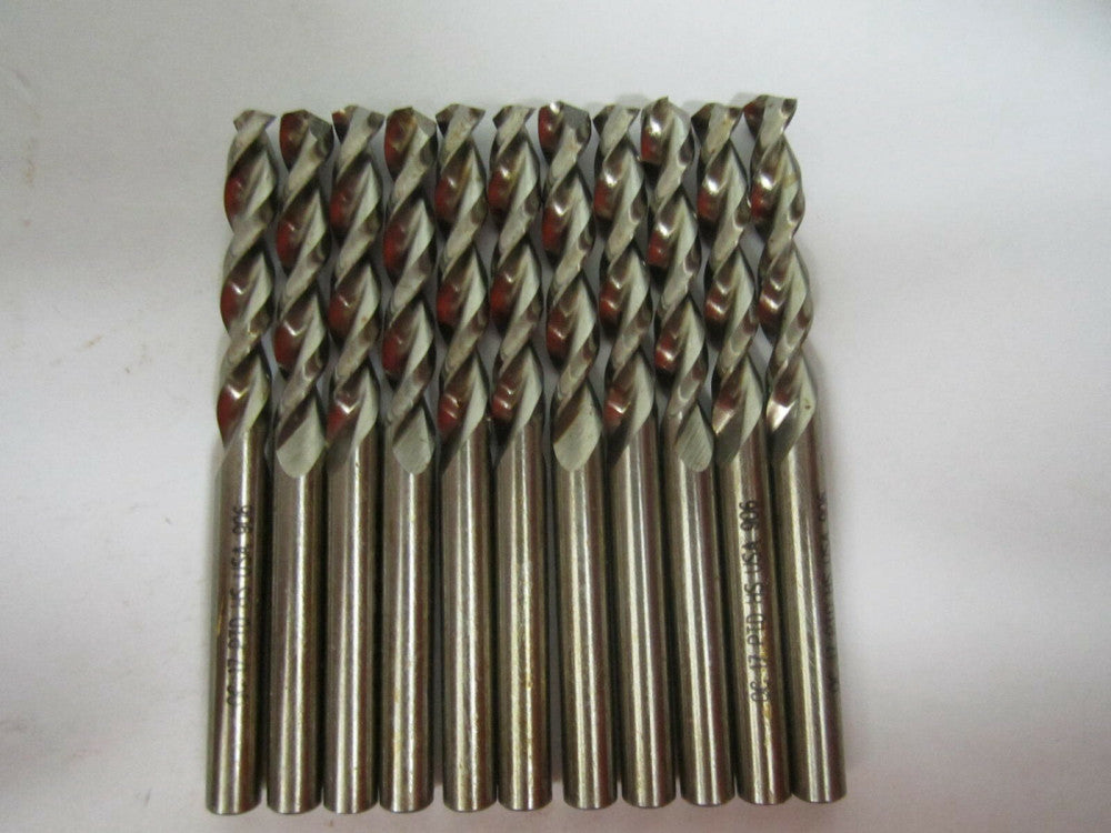 Precision (060017) #17 1-1/8" HSS RH Screw Machine Length Drill Bits - Lot of 11