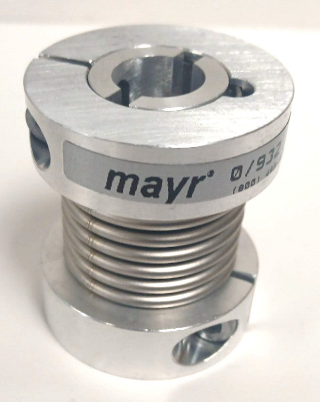 MAYR SMARTFLEX FLEXIBLE PERMANENTLY BACKLASH-FREE BELLOWS COUPLING 0/932.333
