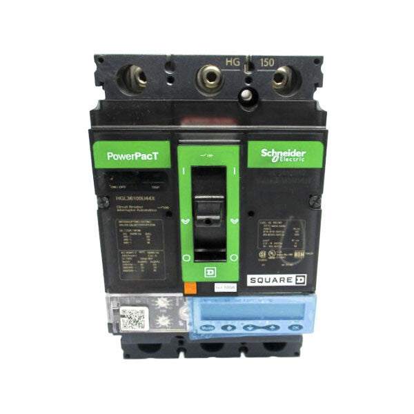 SQUARE D HGL36100U44X 600V 100A (GREEN) NSNP