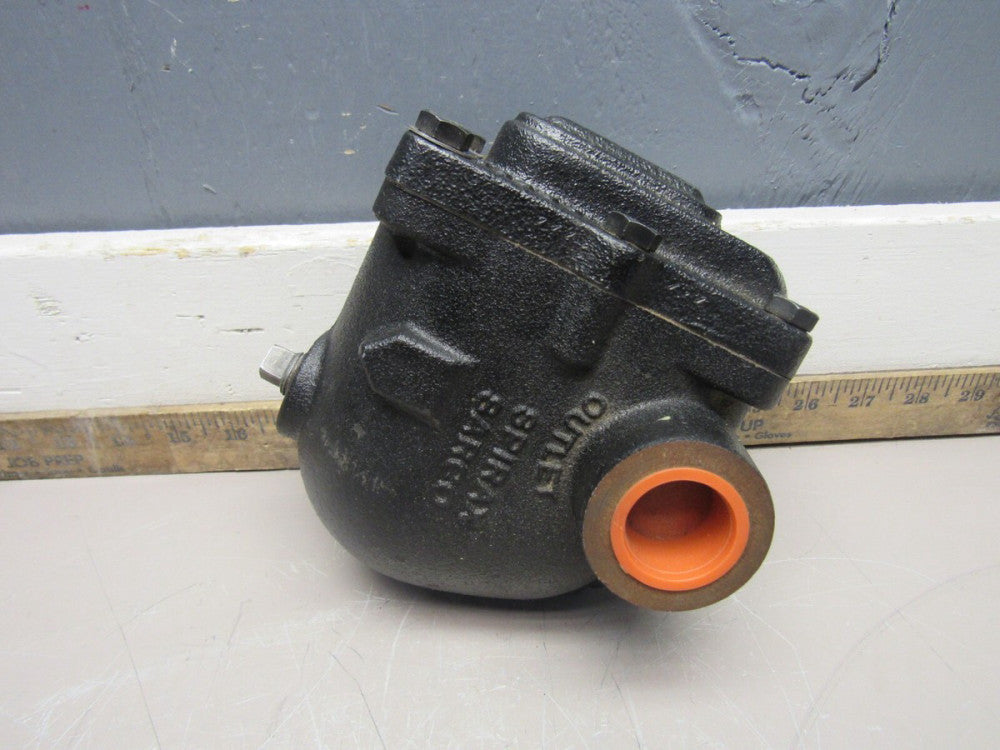 SPIRAX SARCO 66676 FTI-75 SERIES 1" CAST IRON THERMOSTATIC STEAM TRAP NEW NO BOX