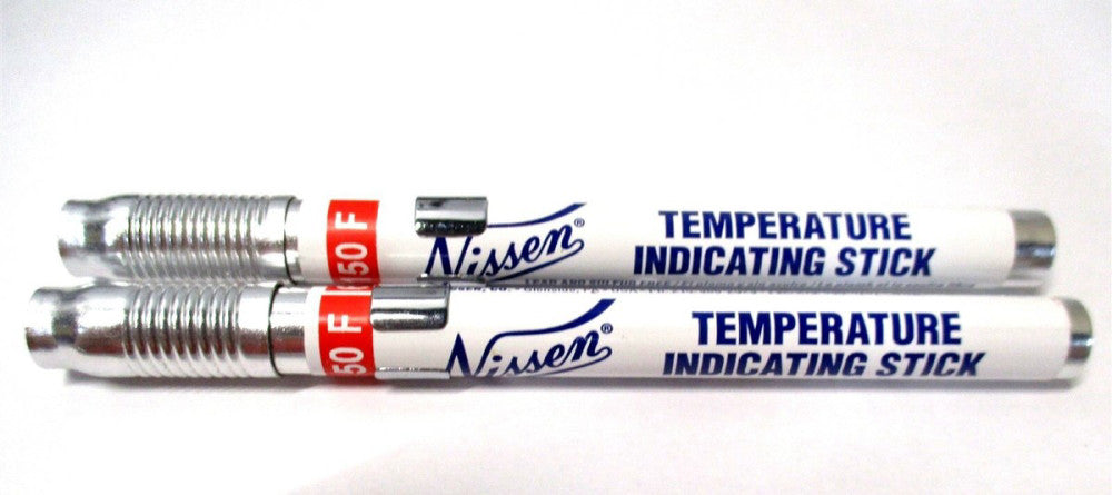 Nissen (91150) 1150° F / 621° C 3/8" Temperature Indicating Stick - 2 QTY