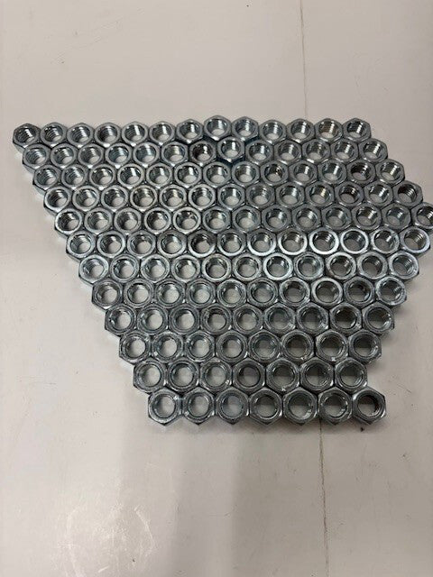 HEX HEAD NUTS 3/4" X 5/8" X 1/2" (LOT OF 130)
