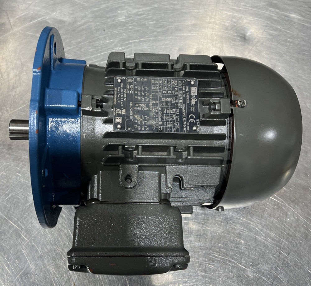 Weg AC Motor .7518EP3EAL80, 1 HP, 230/460 VAC, 1730 RPM, 3 Ph, 10015679 Nos